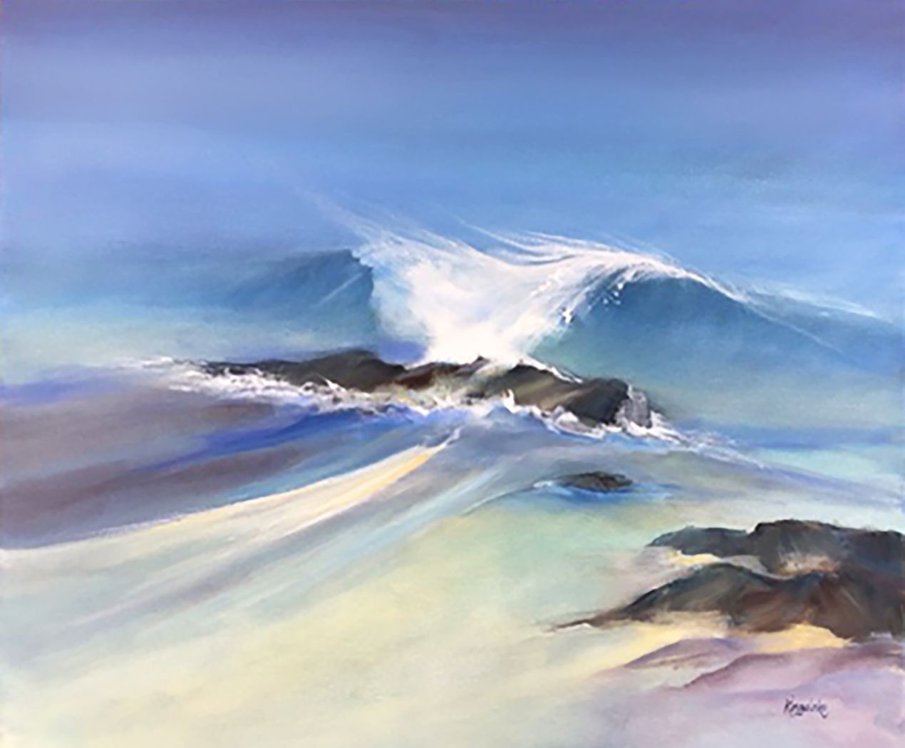 Wind-spun Surf Gillian Kingslake